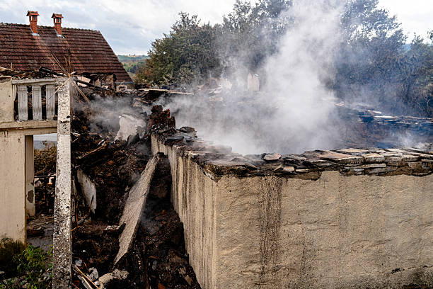 Professional Fire Damage Repair technician working in Dresher, PA